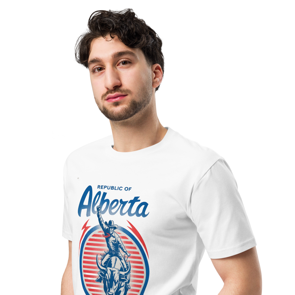 Rider Of The Republic Premium Quality T-shirt - White (Unisex)