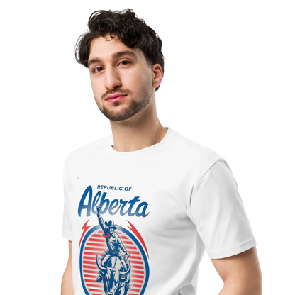 Rider Of The Republic Premium Quality T-shirt - White (Unisex)