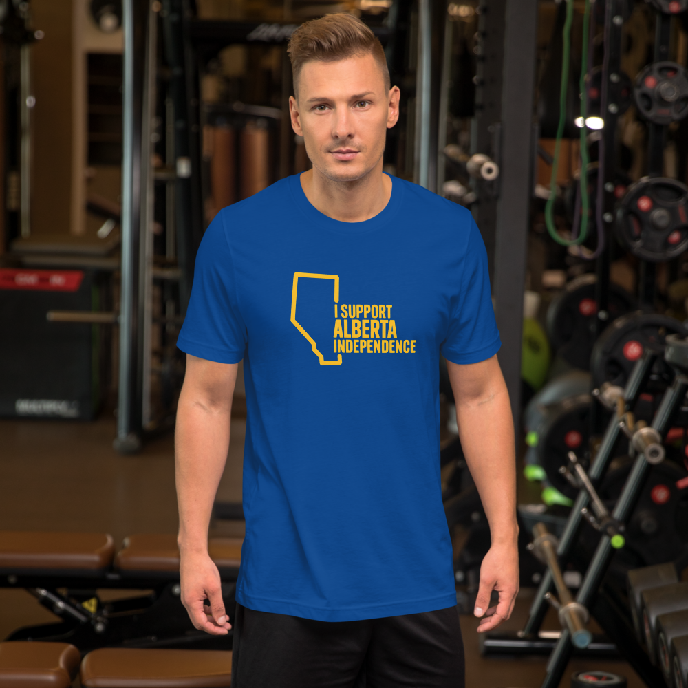 Royal Blue Support Independence T-Shirt (Unisex)